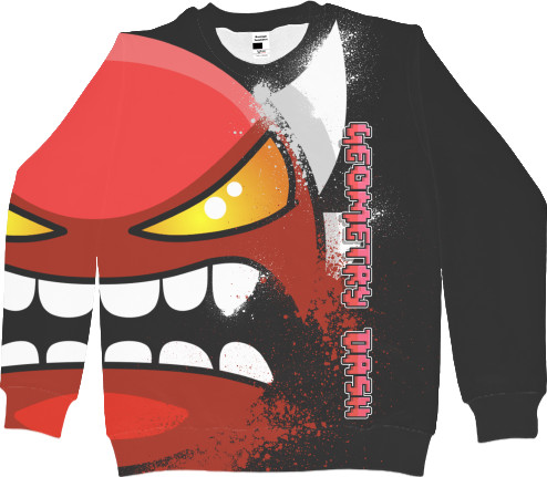 Women's Sweatshirt 3D - Geometry Dash [13] - Mfest