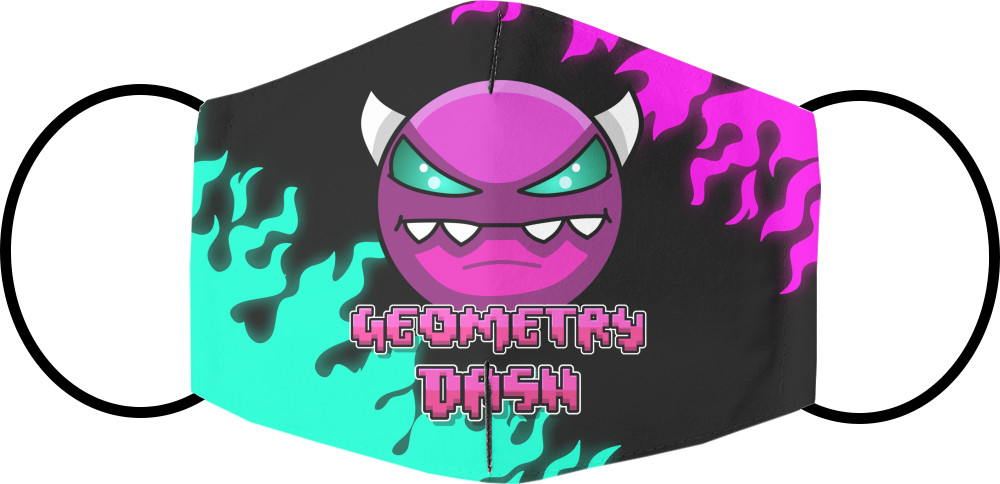 Маска на лицо - Geometry Dash [14] - Mfest