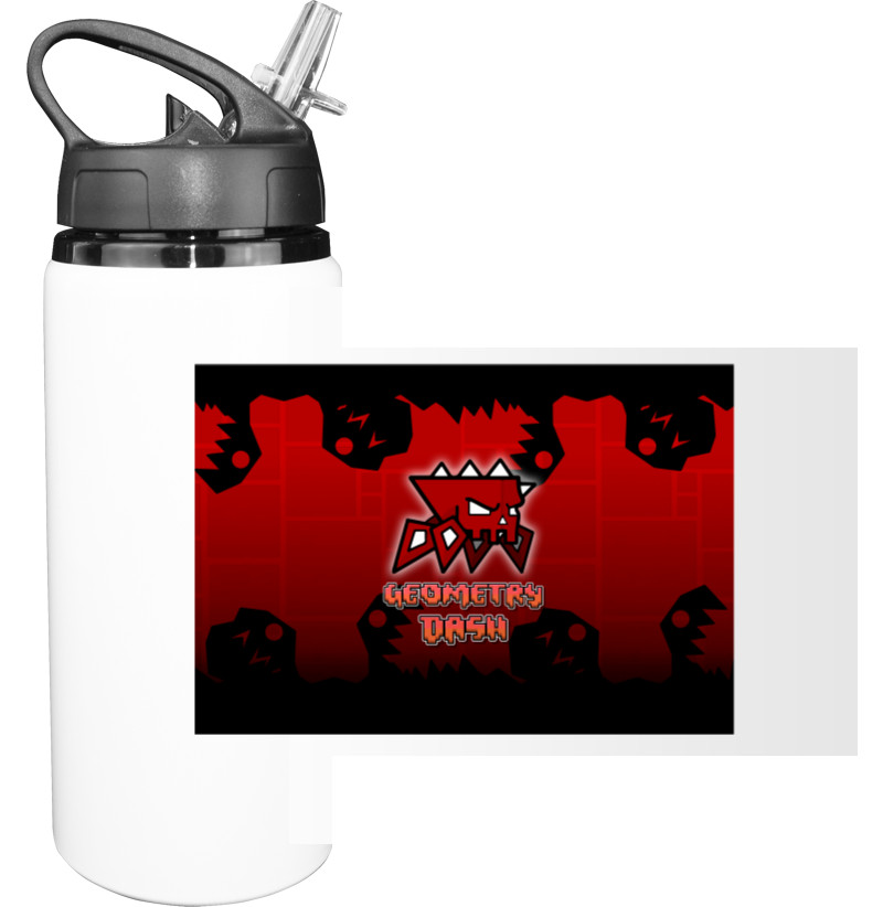 Sport Water Bottle - Geometry Dash [17] - Mfest