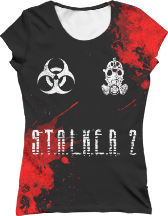 Women's T-Shirt 3D - S.T.A.L.K.E.R. 2 | СТАЛКЕР 2 [4] - Mfest