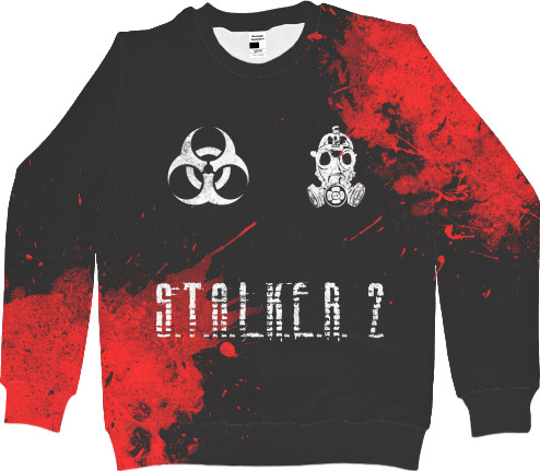 Men's Sweatshirt 3D - S.T.A.L.K.E.R. 2 | СТАЛКЕР 2 [4] - Mfest