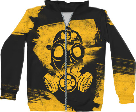 Unisex Zip-through Hoodie 3D - S.T.A.L.K.E.R. 2 | СТАЛКЕР 2 [2] - Mfest