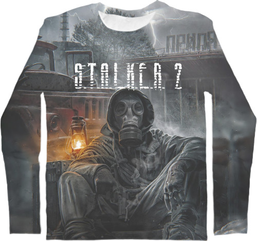 Men's Longsleeve Shirt 3D - S.T.A.L.K.E.R. 2 | СТАЛКЕР 2 [6] - Mfest