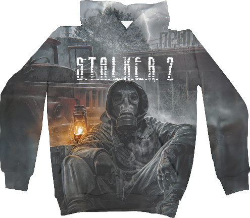 Unisex Hoodie 3D - S.T.A.L.K.E.R. 2 | СТАЛКЕР 2 [6] - Mfest