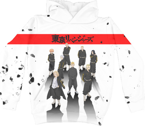 Unisex Hoodie 3D - Токийские мстители / Tokyo Revengers [1] - Mfest