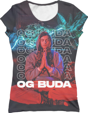 Women's T-Shirt 3D - OG BUDA (6) - Mfest