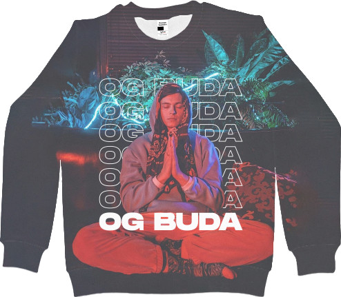 Women's Sweatshirt 3D - OG BUDA (6) - Mfest