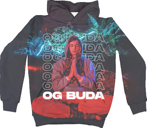 Unisex Hoodie 3D - OG BUDA (6) - Mfest