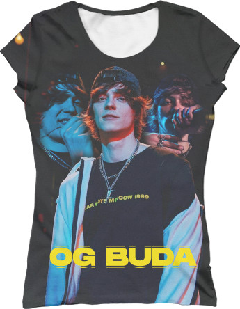 Women's T-Shirt 3D - OG BUDA (3) - Mfest