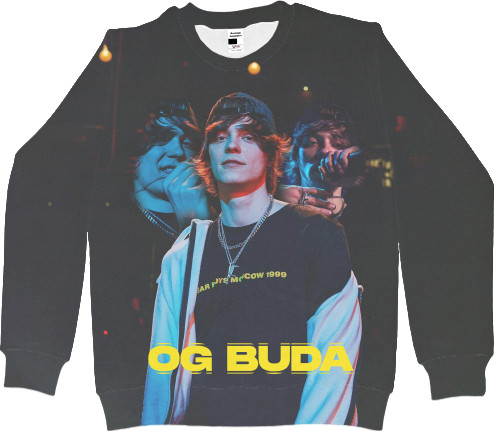 Men's Sweatshirt 3D - OG BUDA (3) - Mfest