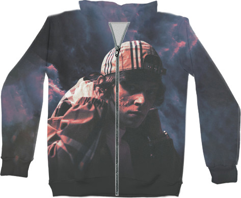 Unisex Zip-through Hoodie 3D - OG BUDA (1) - Mfest