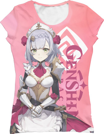 Genshin Impact - Women's T-Shirt 3D - Ноэлль - Mfest