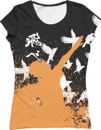 Women's T-Shirt 3D - Haikyu!! [4] - Mfest