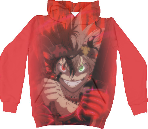 Unisex Hoodie 3D - АСТА (КРАСНЫЙ) - Mfest