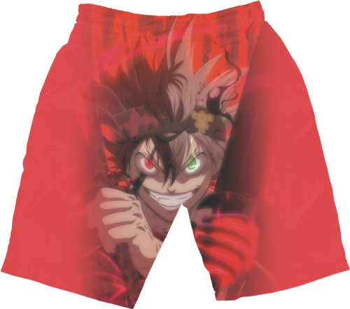 Men's Shorts 3D - АСТА (КРАСНЫЙ) - Mfest