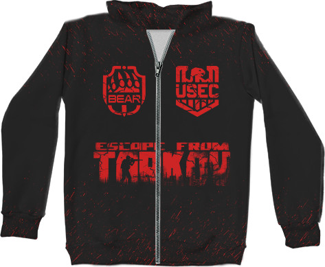 Unisex Zip-through Hoodie 3D - Escape From Tarkov [12] - Mfest