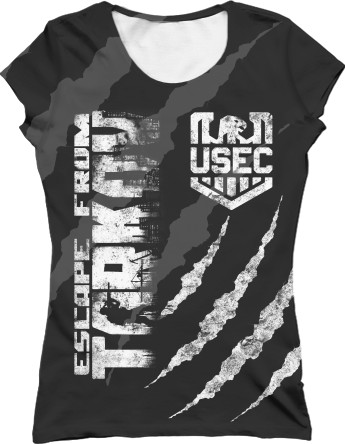 Women's T-Shirt 3D - Escape From Tarkov [9] - Mfest