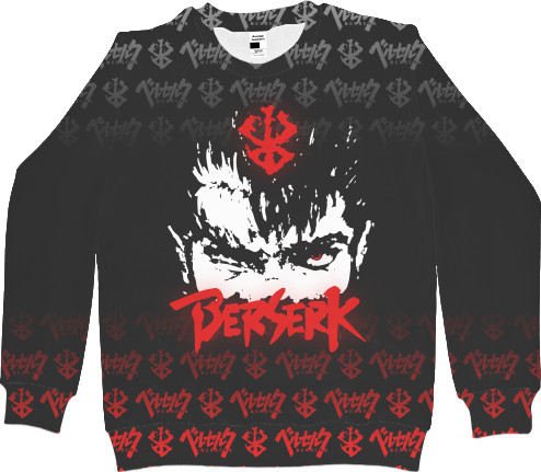 Women's Sweatshirt 3D - BERSERK (17) - Mfest