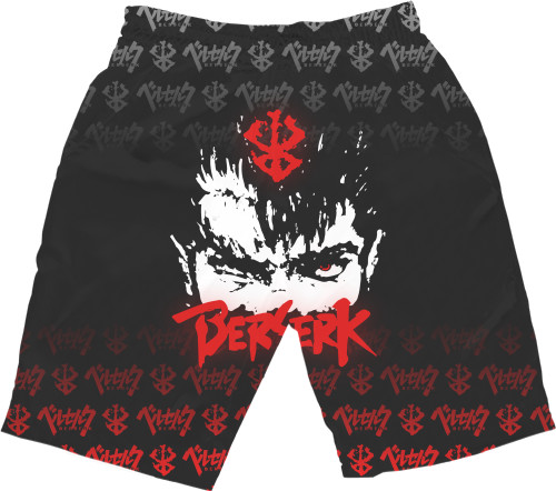 Men's Shorts 3D - BERSERK (17) - Mfest