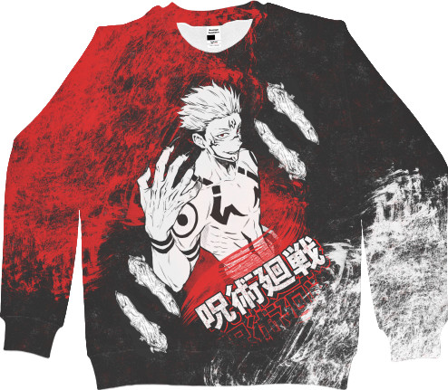 Men's Sweatshirt 3D - SUKUNA | СУКУНА - Mfest