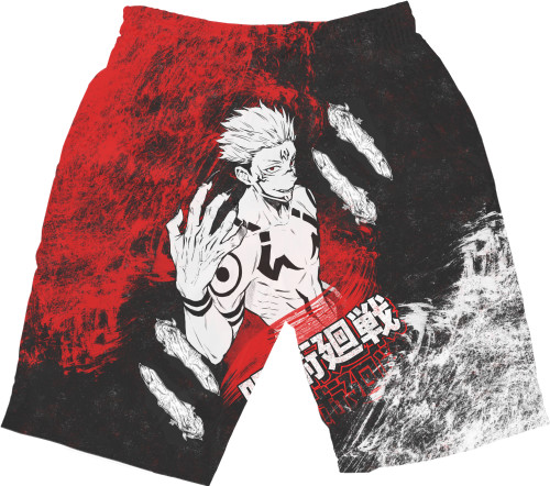 Men's Shorts 3D - SUKUNA | СУКУНА - Mfest