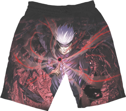 Men's Shorts 3D - Gojo Satoru | Годжо Сатору - Mfest