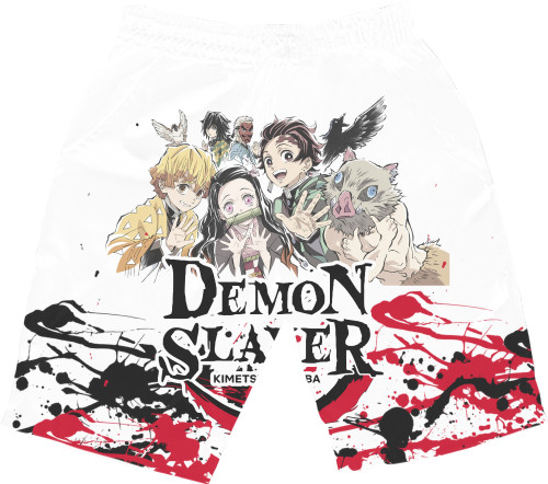 Men's Shorts 3D - Demon Slayer: Kimetsu no Yaiba [38] - Mfest