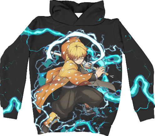 Kids' Hoodie 3D - Demon Slayer: Kimetsu no Yaiba [36] - Mfest