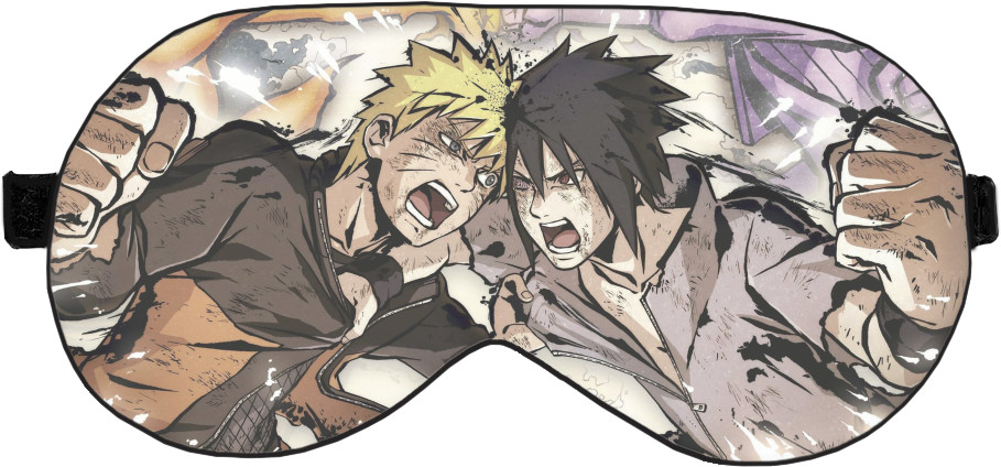 Sleep Mask 3D - NARUTO VS SASUKE - Mfest