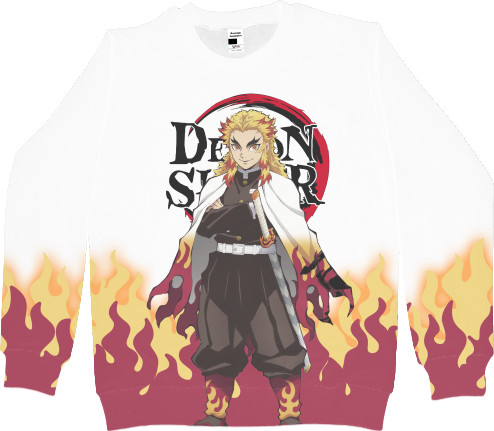 Women's Sweatshirt 3D - Demon Slayer: Kimetsu no Yaiba [37] - Mfest