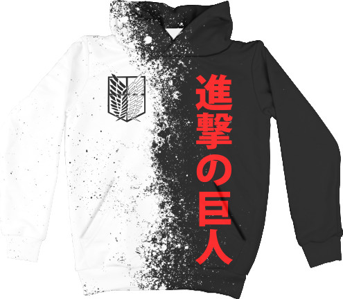 Kids' Hoodie 3D - АТАКА ТИТАНОВ (ATTACK ON TITANS) 29 - Mfest