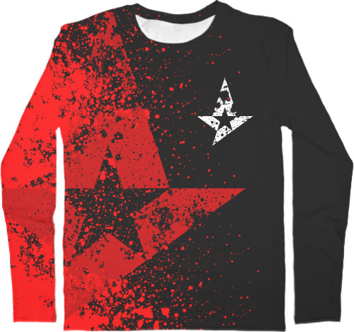 Men's Longsleeve Shirt 3D - Astralis [17] - Mfest