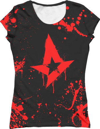 Women's T-Shirt 3D - Astralis [21] - Mfest