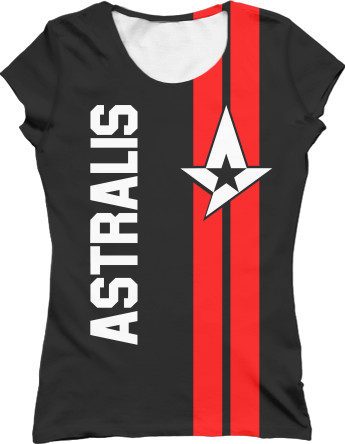 Women's T-Shirt 3D - Astralis [22] - Mfest