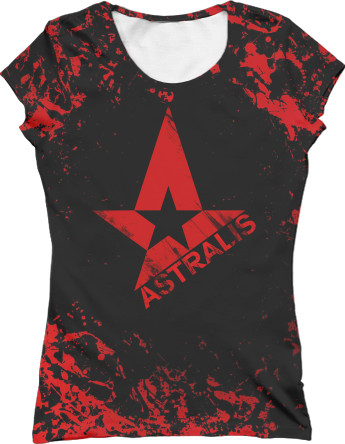 Women's T-Shirt 3D - Astralis [12] - Mfest