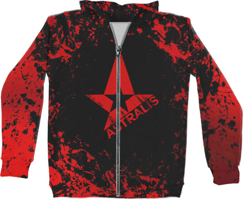 Unisex Zip-through Hoodie 3D - Astralis [12] - Mfest