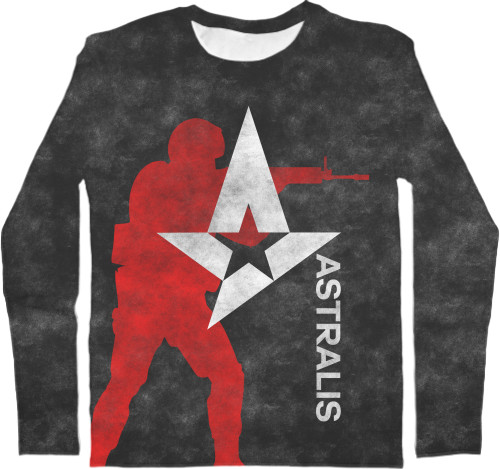 Men's Longsleeve Shirt 3D - Astralis [15] - Mfest