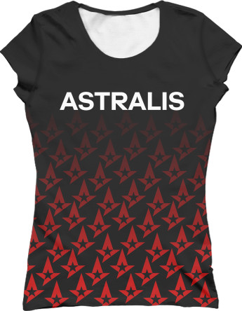 Women's T-Shirt 3D - Astralis [10] - Mfest