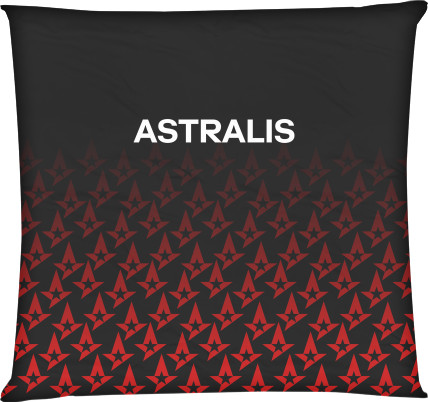 Square Throw Pillow - Astralis [10] - Mfest