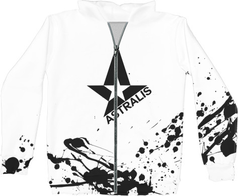 Unisex Zip-through Hoodie 3D - Astralis [2] - Mfest