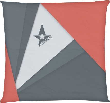 Square Throw Pillow - Astralis [3] - Mfest