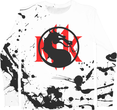 Men's Longsleeve Shirt 3D - MORTAL KOMBAT (15) - Mfest