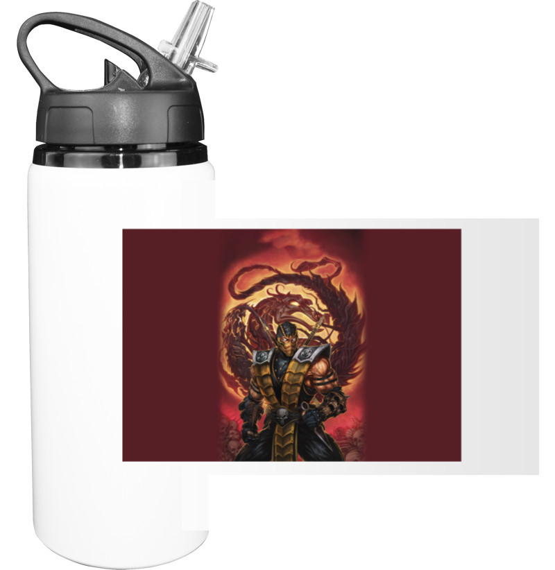 Sport Water Bottle - MORTAL KOMBAT (12) - Mfest