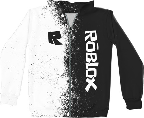 Unisex Zip-through Hoodie 3D - ROBLOX [30] - Mfest