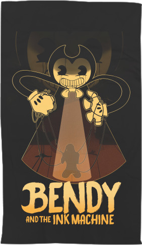 Рушник 3D - BENDY AND THE INK MACHINE 41 - Mfest