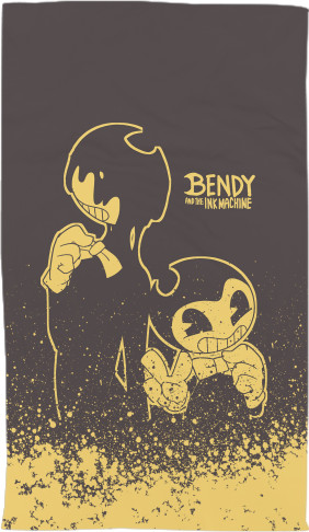 Рушник 3D - BENDY AND THE INK MACHINE 33 - Mfest