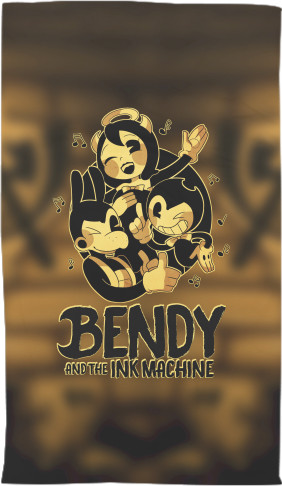 Рушник 3D - BENDY AND THE INK MACHINE 32 - Mfest