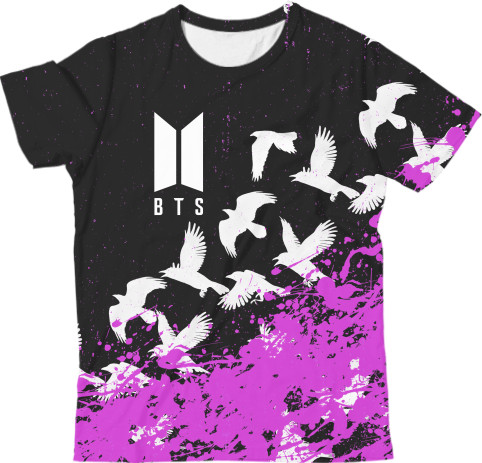 Kids' T-Shirt 3D - BTS [14] - Mfest