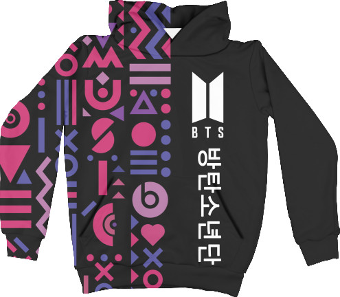 Kids' Hoodie 3D - BTS [12] - Mfest