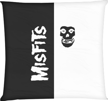 Misfits - Square Throw Pillow - MISFITS [14] - Mfest